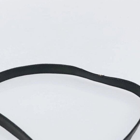 GUCCI Bamboo Hand Bag Leather 2way Navy Gold - Picture 9 of 16